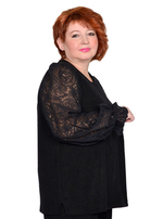 Туника с кружевными рукавами Аурелия