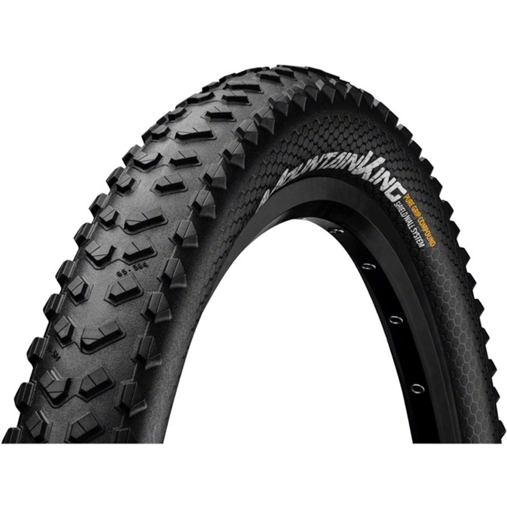 Покрышка 27.5х2.8 02-0150334 70-584 Mountain King 2.8 (кевлар/складная) E25 черная CONTINENTAL