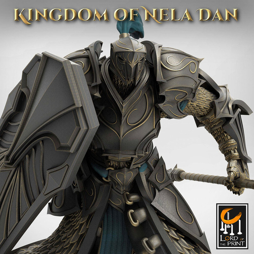 Guard Человек Воин Паладин Варвар Файтер Рыцарь миниатюра для dnd, днд, pathfinder, фентези, Настольная игра, НРИ, Варгейм, РПГ