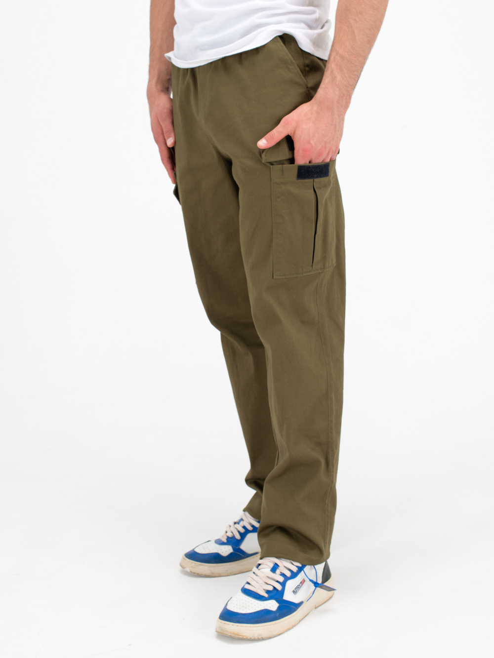 Карго джоггеры прямые. Хаки