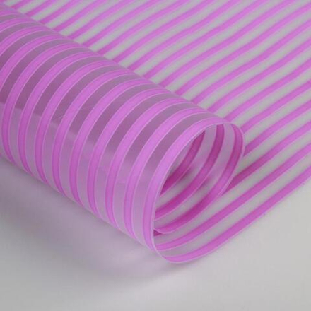 Пленка матовая на втулке "Полоски" (10м)