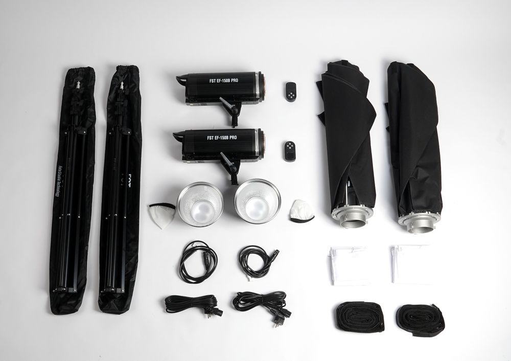Комплект постоянного света FST EF-150B LED Softbox KIT
