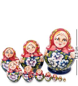 Народные промыслы МР-39/ 1-C Матрешка 10м «Лидия»