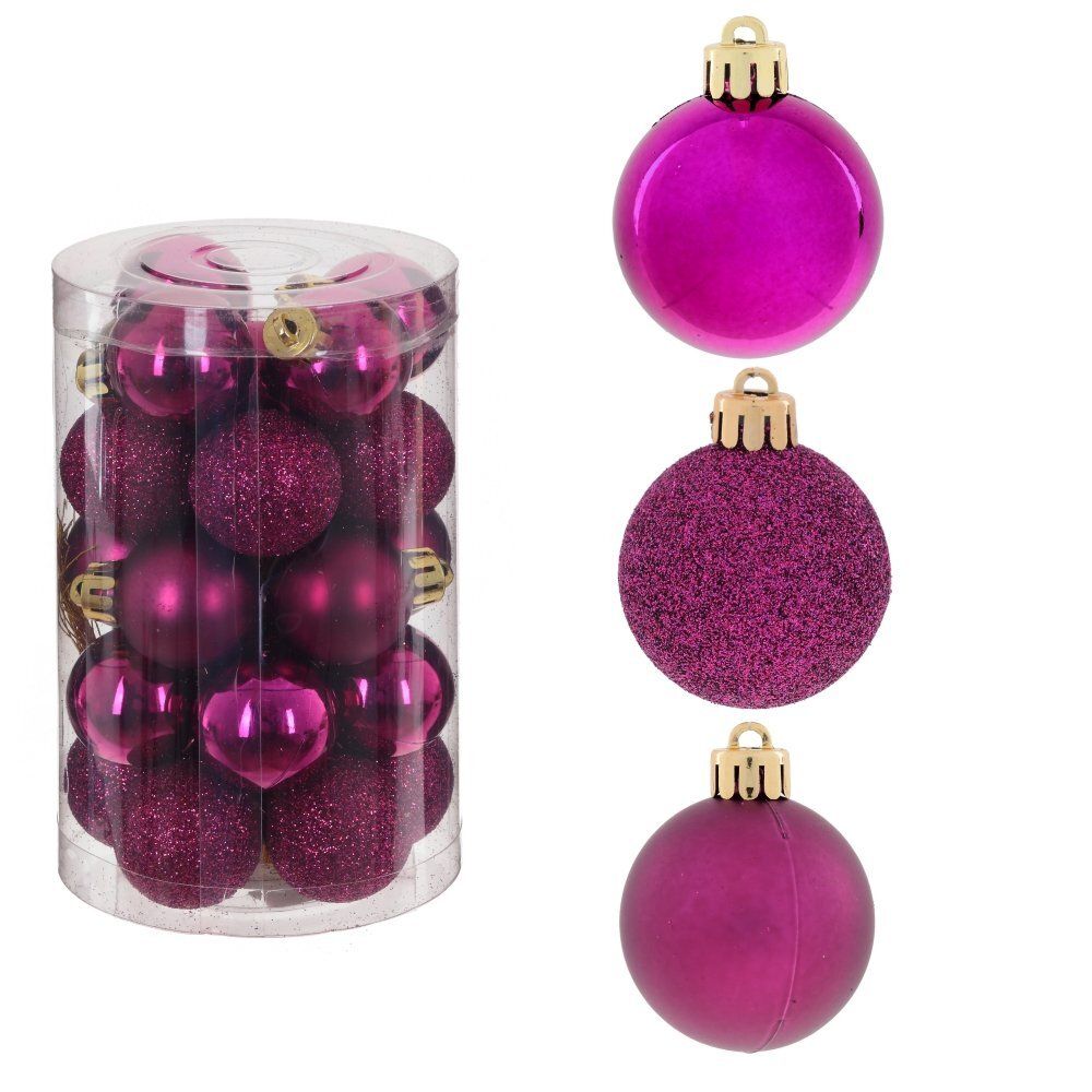 GAEM Набор из 25шт Украшение новогоднее "Шар", D3 см, L8 W8 H13 см