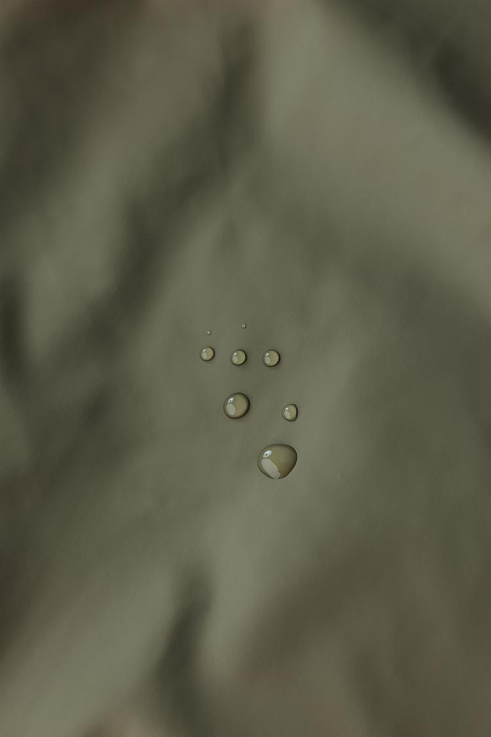 ZARA ПРОРЕЗИНЕННЫЙ КОМБИНЕЗОН WATER RESISTENT, ХАКИ