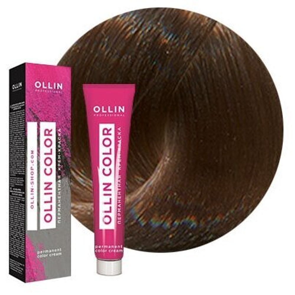 OLLIN COLOR 8/21 светло-русый фиолетово-пепельный 100 мл Перманентная крем-краска для волос