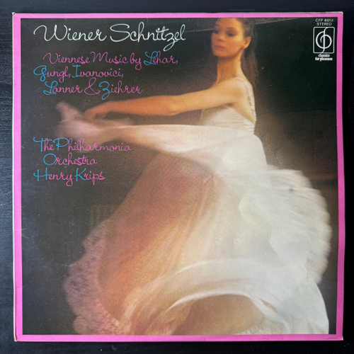 The Philharmonia Orchestra, Henry Krips ‎– Wiener Schnitzel (Англия 1975г.) Т