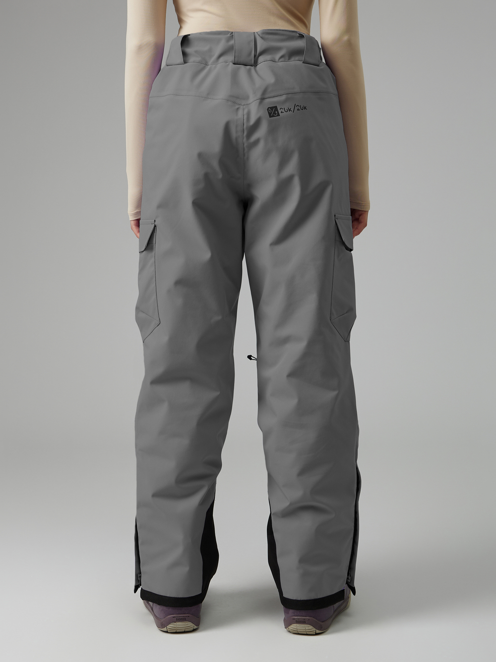 Брюки утепленные горнолыжные (серые)