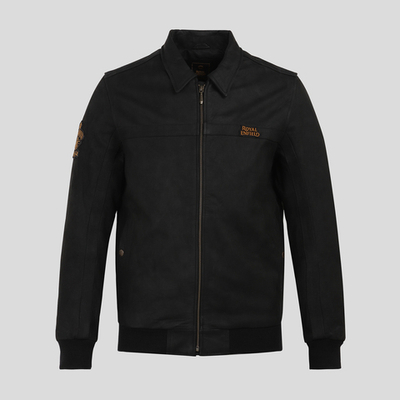 Куртка кожаная Royal Enfield EROL HARRINGTON