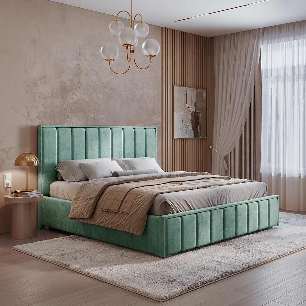 Кровать 1,8 м Мирабель КР-18 эвкалипт