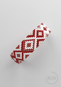 Схема LOOM, Схема браслета на станке, узор из Miyuki Delica 11/0, файл PDF, №421L