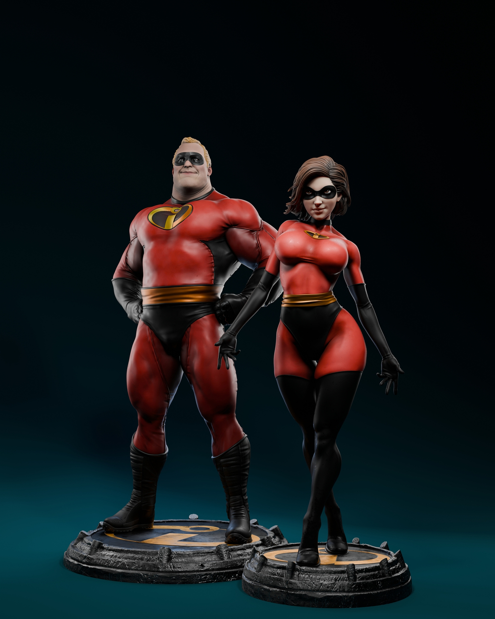 Фигурка Эластика Хелен Парр Суперсемейка Elastigirl Helen Parr The Incredibles