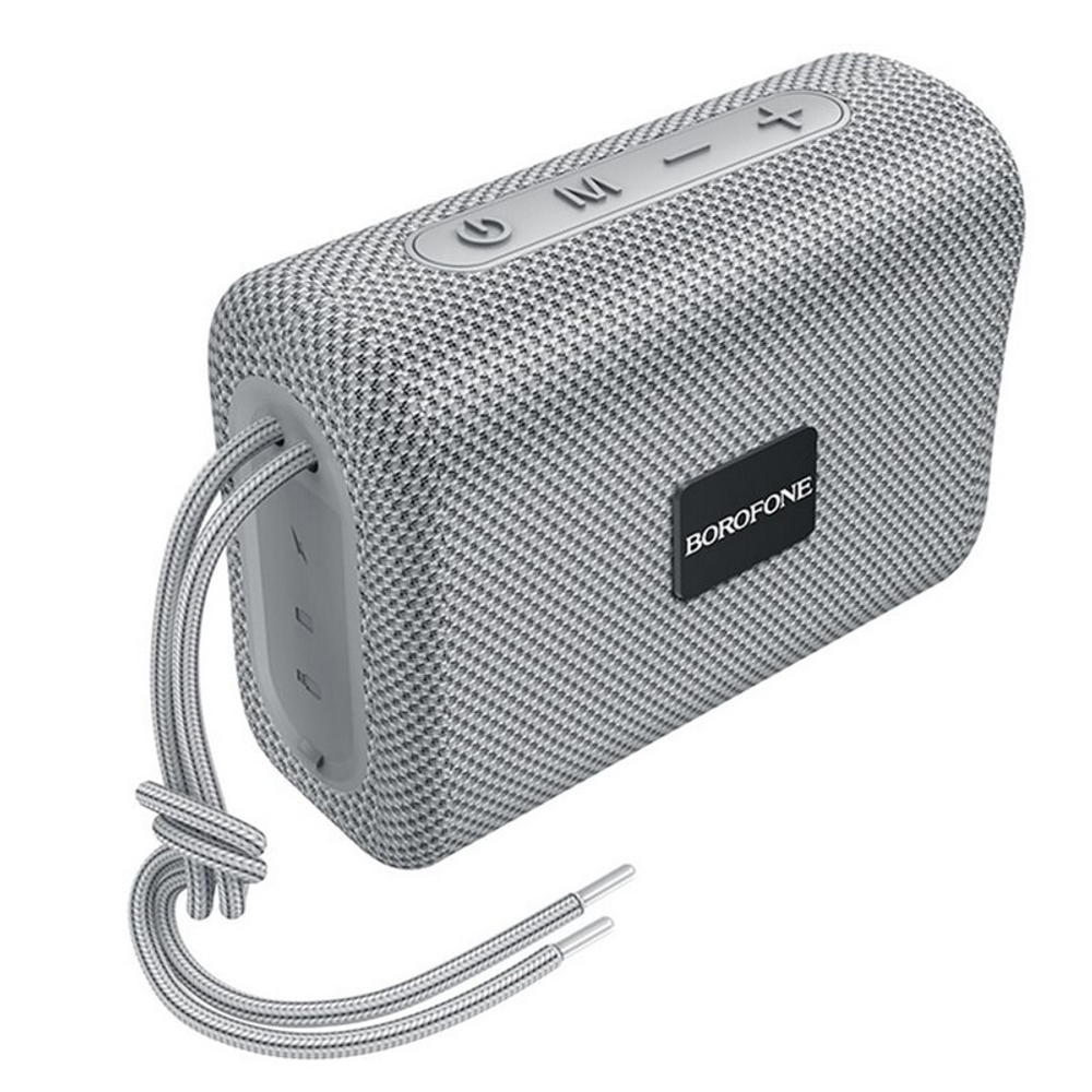 Колонка - Bluetooth BOROFONE BR18 (серый)