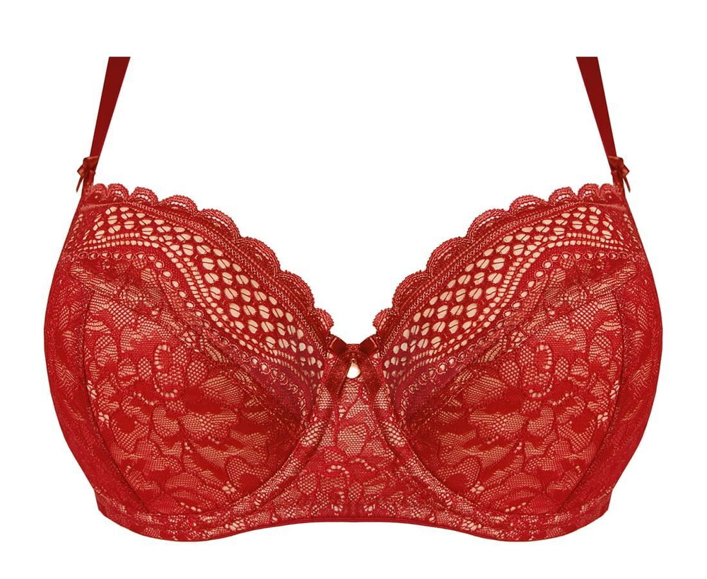 Бюстгальтер Clarisa с чашками на тонком поролоне (Размер: 80G) (Цвет: терракотовый)