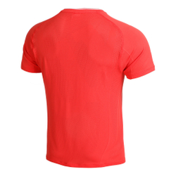 Мужское теннисное поло Wilson Players Seamless Crew 2.0 T-Shirt Men - Red
