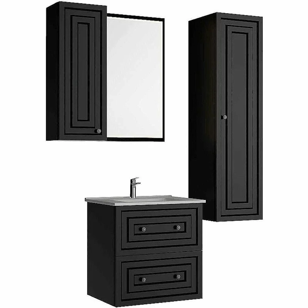 Пенал Creavit Kayra KY2130.01.MAN антрацит матовый