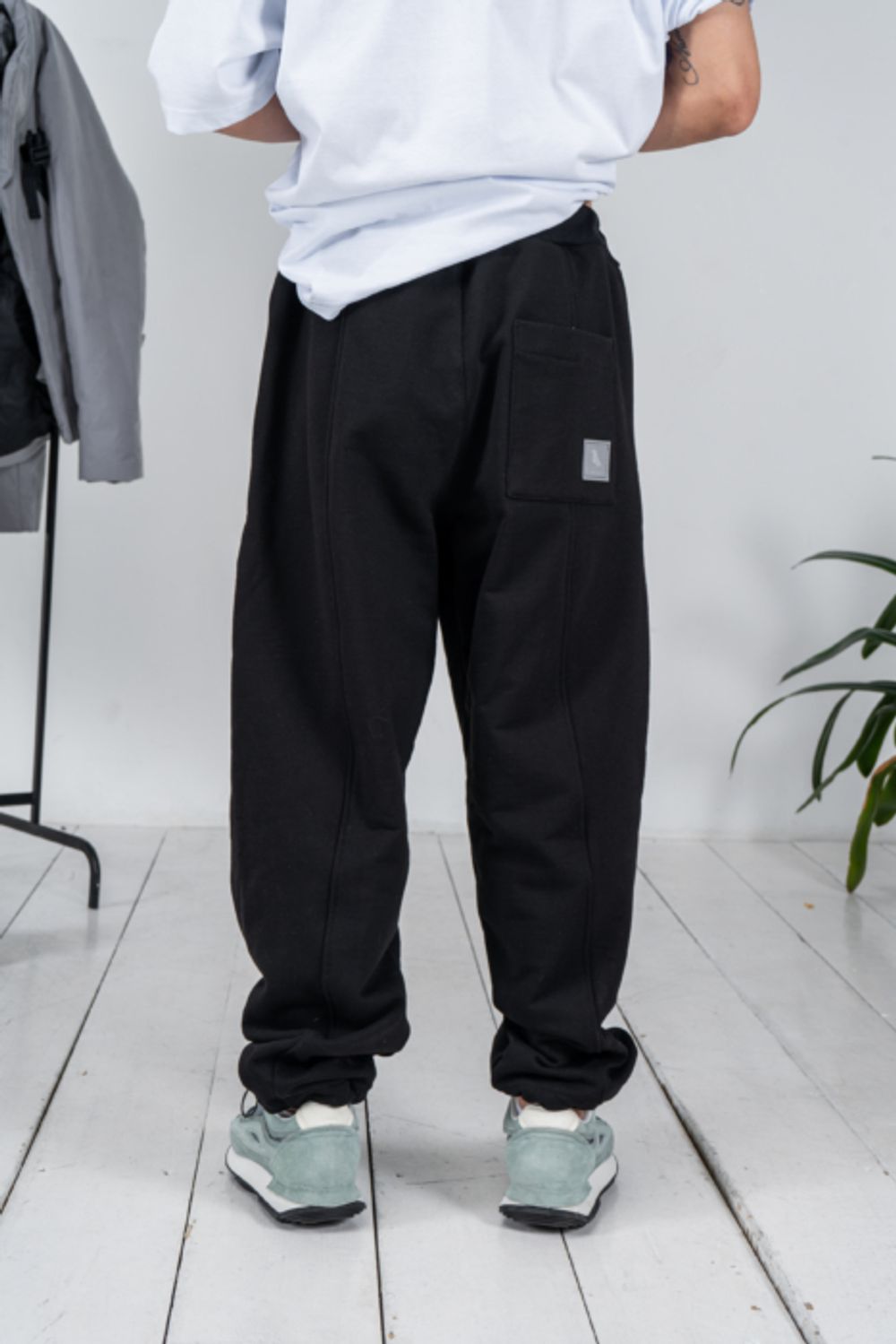 Брюки White Crow Katame Хлопок плотные футер черные