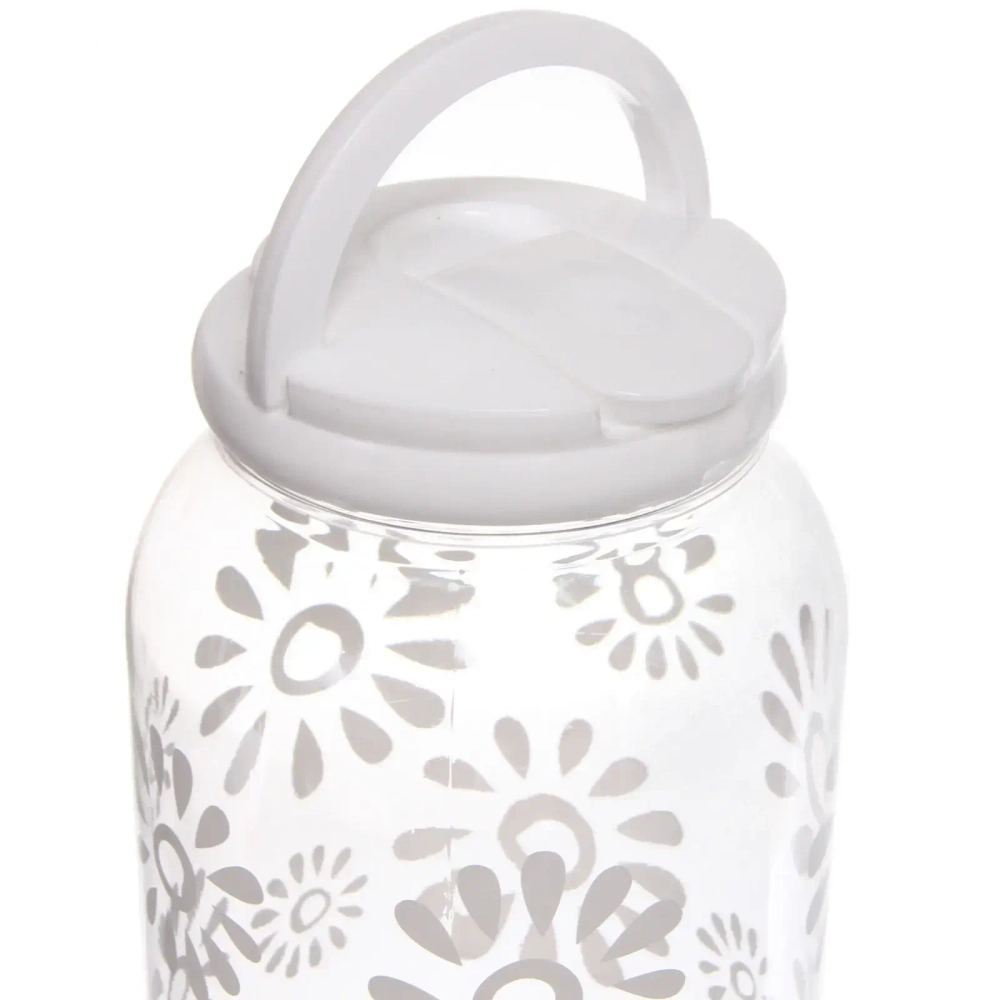 Кувшин пластиковый 3,8л «Летний микс» в наборе с 4-мя стаканами 650мл