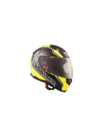 Шлем SHIRO SH881 Byte Yellow Fluor L