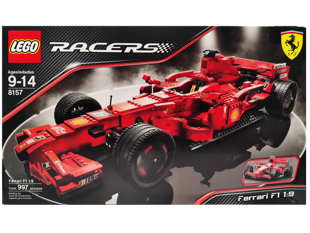 Конструктор LEGO Racers 8157 Феррари Ф1 1:9