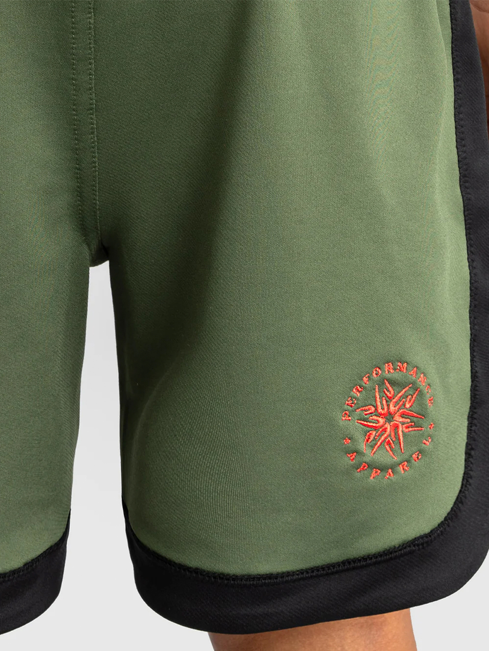 Шорты боксерские детские Venum Classic Army Green/Orange