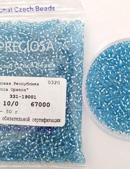 Preciosa бисер 10/0 67000