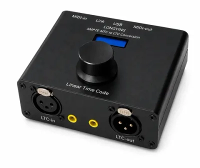 Time Code Transfer Box — Конвертер LTC/MTC Time Code (USB + MIDI + LTC)