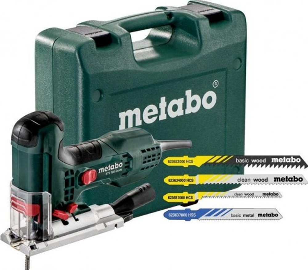Лобзик сетевой METABO STE 100 Quick кейс 601100900