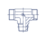 Штуцер FTC DL18 BSPT 1/2" (корпус)