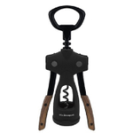 Штопор рычажный 18,5 см. нерж. с дерев.ручками VB /1/12/