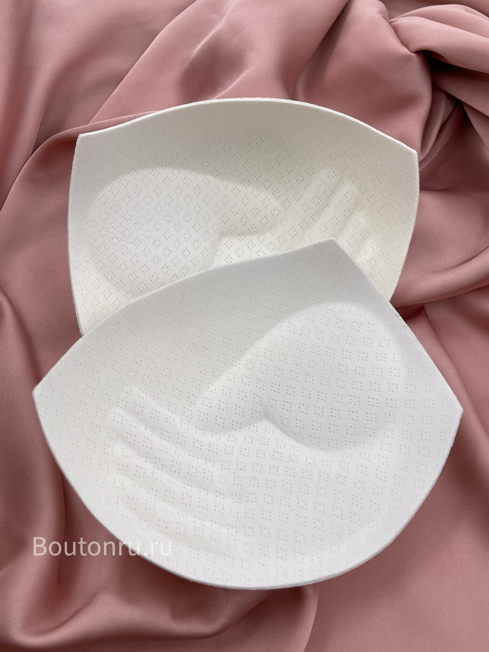 Чашки для бюстгальтера белые пуш-ап "Ладошки"