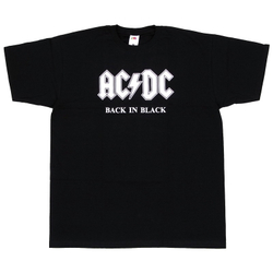 Футболка AC/DC Black in Black