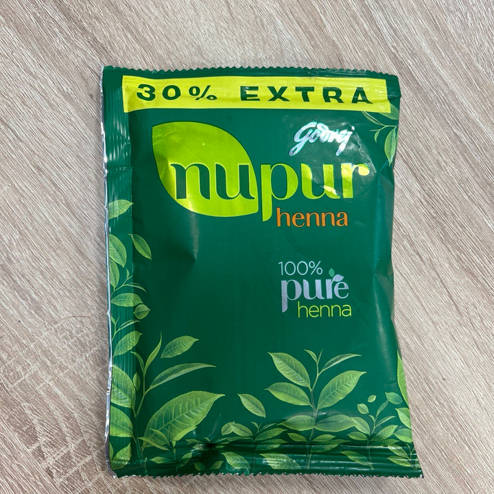 Хна для волос Godrej Nupur 100% натуральная 65 г