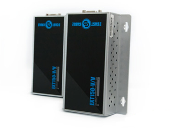 PROCAST cable EXT150-V/V - комплект (transmitter-receiver) для IP передачи VGA видео и стерео аудио сигналов