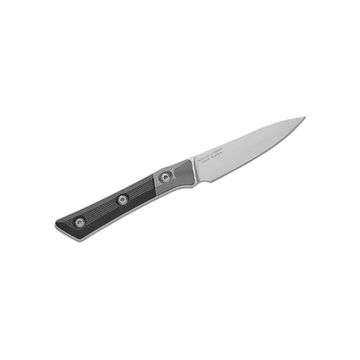 Нож кухонный Microtech Paring Knife 3500B-10BK  с клинком из стали M390MK, рукоять G10/титан