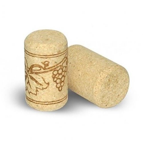 Пробка винная корковая агломерированная д=23