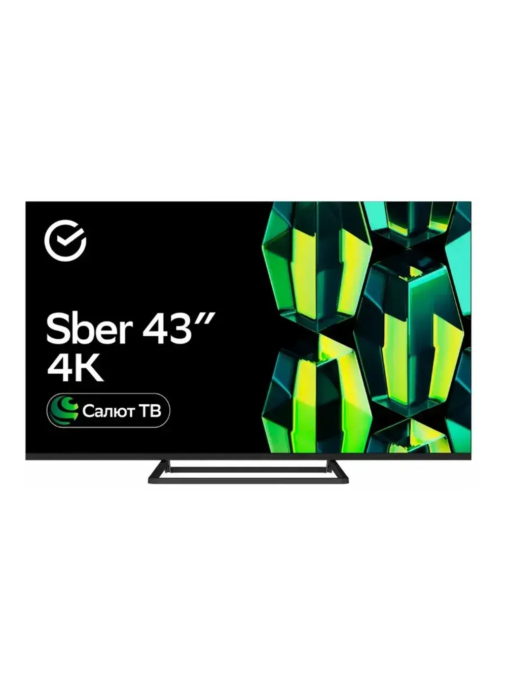 Телевизор LED SDX-43U4128(UHD Smart,Салют ТВ,frameless)