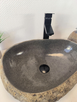 Раковина из речного камня RS-65607 50*40*15 из натурального камня
