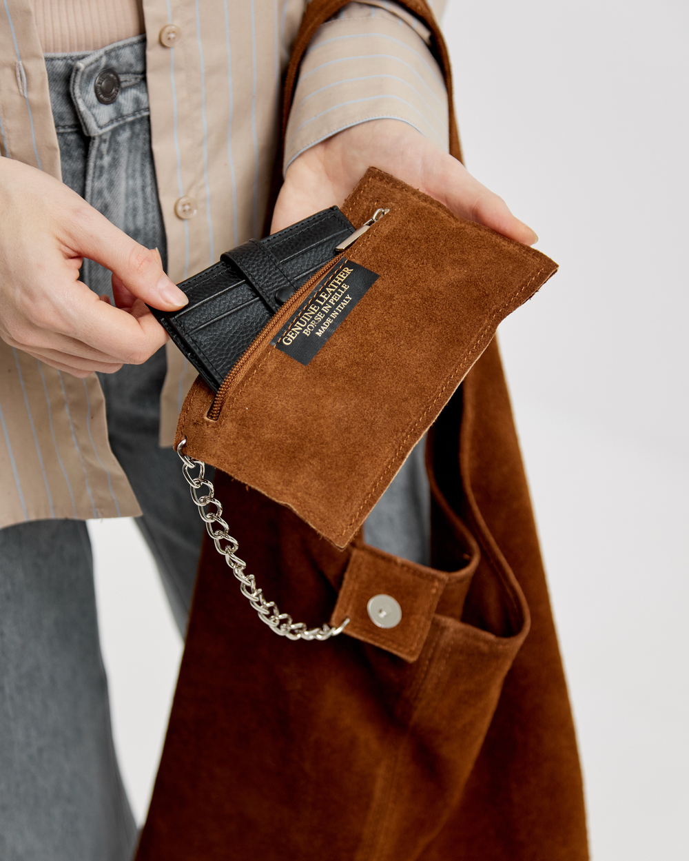 Сумка 678 15 рыжий