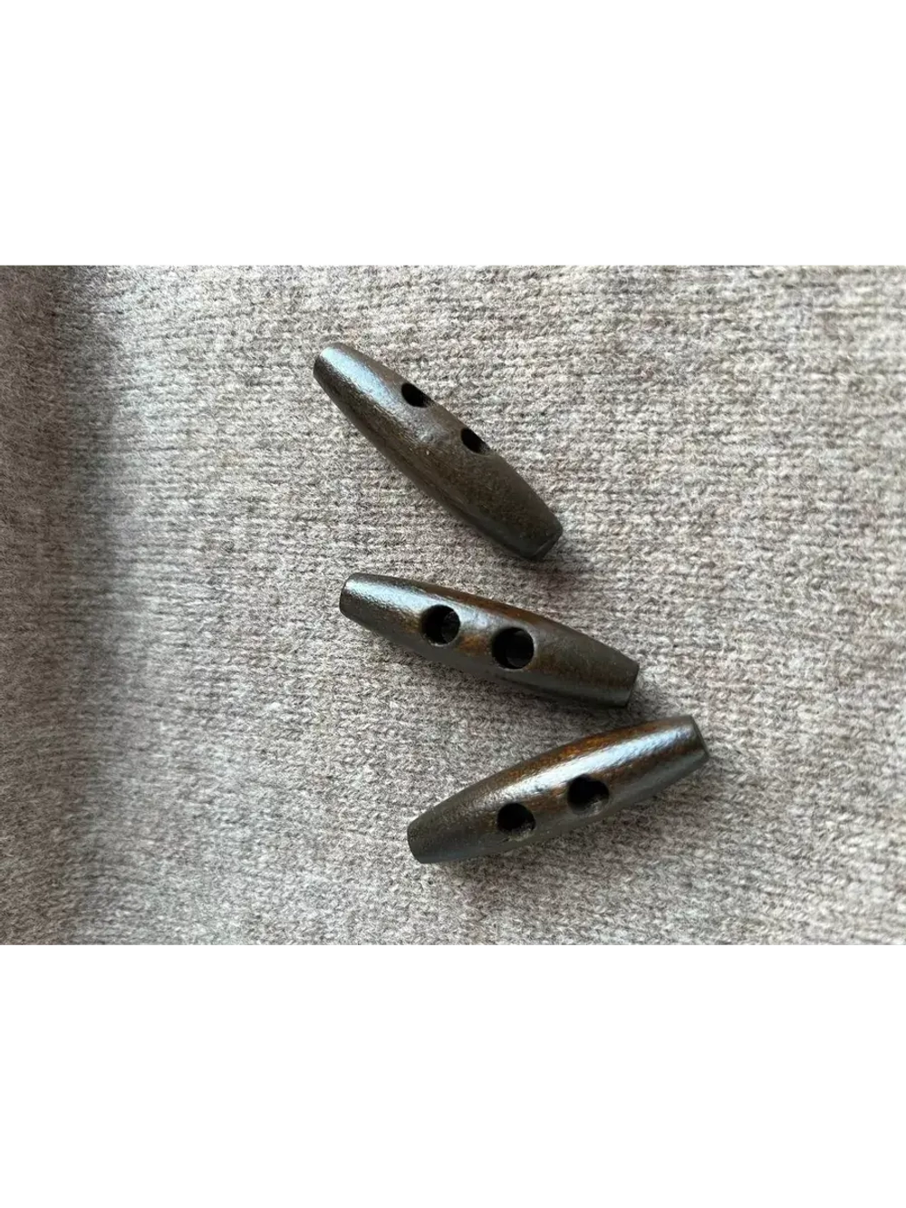 Пуговицы бочонки большие деревянные 50мм