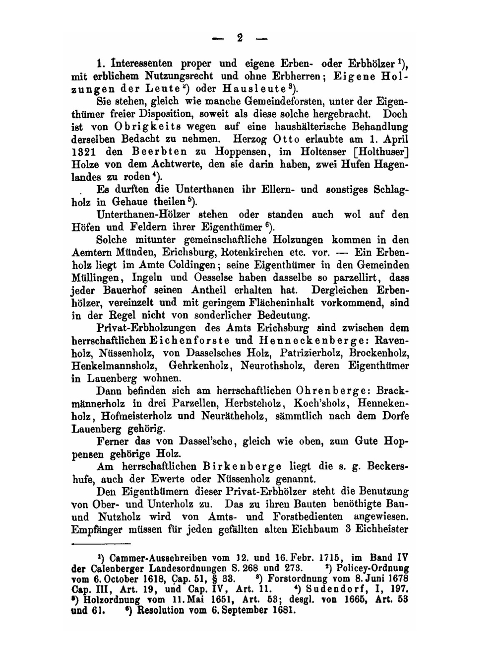 Rechts- Und Wirtschaftsgeschichte Norddeutscher Forsten Besonders Im Lande Hannover. Volume 2. Geschichte der Forsten | August Seidensticker