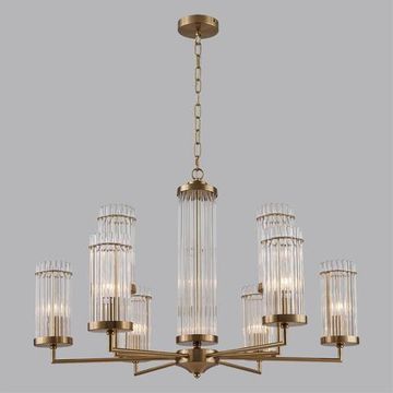 6527/9 CLASSI LN23 32 латунь Люстра E14 9*40W 220V ELLOW