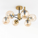 Citilux Шарлиз CL143163 Люстра на штанге Бронза