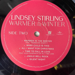 Виниловая пластинка LP Lindsey Stirling Warmer In The Winter (EU 2017)