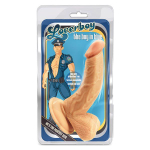 Blush Novelties Loverboy The Boy in Blue – фаллоимитатор на присоске с мошонкой, телесный, 16,5 см