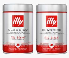 Кофе молотый ILLY Espresso средняя обжарка 250 г, 2 шт
