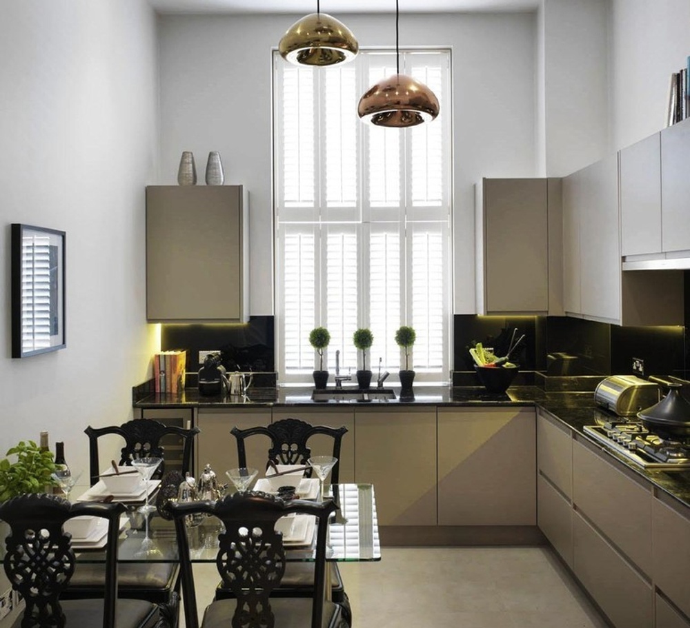 Pendant design lamp  Void by Tom Dixon D15 (Silver)