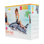 Игрушка для плавания верхом Акула 173х107см от 3 лет 57525/1224301 (Intex)