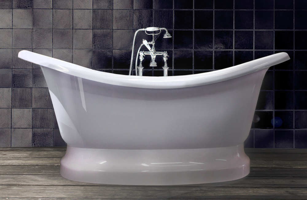 Ванна из литьевого мрамора Castone Корсика 190x86