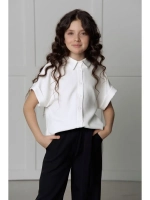 Костюм с брюками палаццо школьный